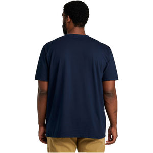 Camiseta de gran tamaño de peso pesado OEM, camiseta lisa con logotipo personalizado, camiseta de manga corta de algodón de talla grande para hombre, Unisex, novedad al por mayor - Product Image 3