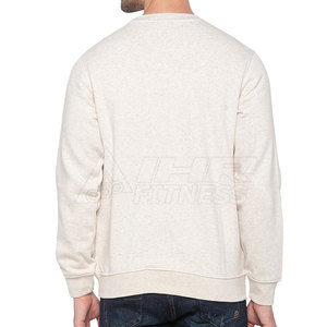 Fabricante de alta moda de los hombres sudaderas de invierno ropa de calle patrón sólido liso teñido sudaderas - Product Image 3