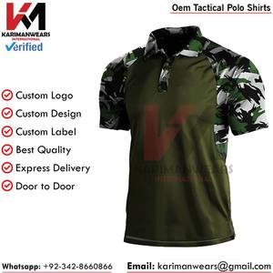 Polo tactique pour homme, haute qualité, confortable, durable, vêtements de sport de plein air, actif, randonnée, pêche, camping - Product Image 4