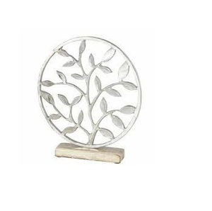 Sculpture de noeud à boucle haute Modern Day Accents Home Decor Sculpture de noeud d'infini Art abstrait Décor de sol ou de table - Product Image 5