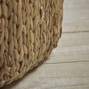 Tienphong gros jacinthe d'eau tissée à la main avec poignées en bois pour vêtements jouets polyvalents - Product Image 3