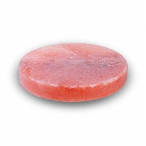 Plaques de cuisson de forme ronde au sel de l'Himalaya 3 kg, assiettes rondes au sel rose de l'Himalaya, assiette à sel de l'Himalaya - Product Image 1