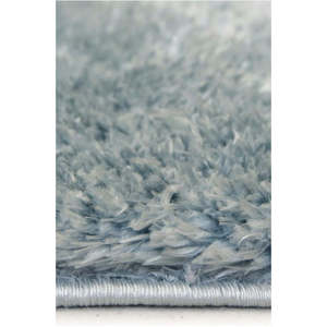 Netline Home Lagom <b>Tufted</b> Shaggy <b>Rug</b> in Duck Egg Blue Polyester - Product Image 3