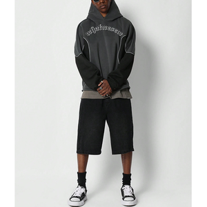 เสื้อฮู้ดสำหรับผู้ชายและผู้หญิง ลายกราฟิกทันสมัย ออกแบบพิมพ์ลายตามสั่ง รับทำโลโก้ ผลิตตามสั่ง จำนวนมาก - Product Image 1