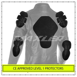 Veste en cuir pour moto, vente directe d'usine, confortable, style racing, pour homme, dernier design. - Product Image 3