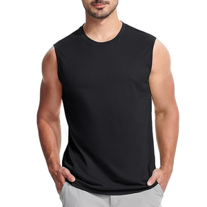 Débardeur Gym Fitness de haute qualité parfait pour les vêtements sans manches à col rond pour hommes et femmes pour la course à pied-en vrac - Product Image 1