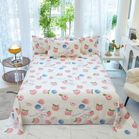 Draps de lit pliés en coton 100 % imperméables à motifs floraux et de personnages – Parures de lit respirantes et écologiques 400 fils/cm² pour la vente en gros