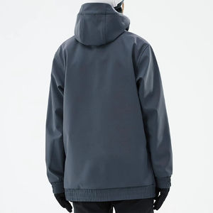 แจ็คเก็ตซิปฤดูหนาวสำหรับผู้ใหญ่น้ำหนักเบาระบายอากาศกันลมสำหรับฝึกซ้อมกลางแจ้งไซส์ใหญ่ - Product Image 2