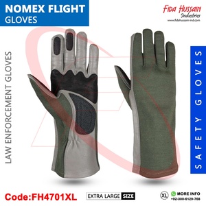 Vente chaude Nomex Flight Gloves Écran tactile en cuir de vache souple pour gants de pilote et gants en cuir d'entraînement spécial tactique - Product Image 5