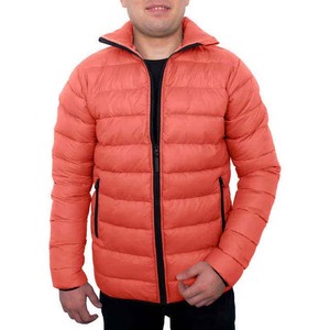 Doudoune d'hiver légère en polyester 100% personnalisée OEM pour hommes Doudounes de grande taille pour l'hiver Tenues décontractées pour hommes - Product Image 1