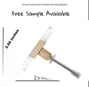 Industrial Design Resin Wood Handicraft Drawer Door Cabinet <b>T</b> <b>Bar</b> Knobs Pull <b>Handle</b> for <b>Kitchen</b> Wardrobe Dresser Living Room - Product Image 3