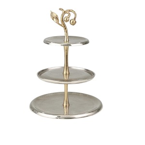 Soportes para Pasteles de Metal con Acabado Dorado, Diseño Moderno, para el Hogar, Hotel, Repostería, Restaurante, Mesa de Cumpleaños - Product Image 3