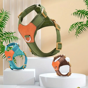 Wholesale Adjustable Mesh No-Pull <b>Dog</b> Harness Vest for Small Medium Pets Breathable Puppy Cat Walking Leash Clip - Product Image 3