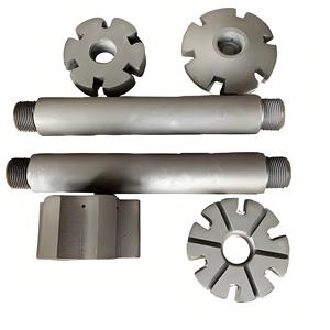 J Rotor en <span class=keywords><strong>graphite</strong></span> résistant aux hautes températures Anti-oxydation Anti-corrosion <span class=keywords><strong>49</strong></span> Mpa résistance à la flexion pour la fusion en alliage d'aluminium - Product Image 3