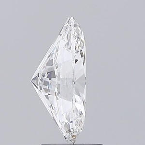 ได้รับการรับรองจาก IGI 11.12มม. รูปวงรี D VVS2ความชัดเจน2.51 ct. เพชร CVD สำหรับวงแหวนโซลิแทร์ลุครอยัล - Product Image 4