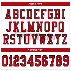 Maillot de football américain confortable 100% polyester uniforme respirant à séchage rapide grande taille prix de gros bon marché - Product Image 6