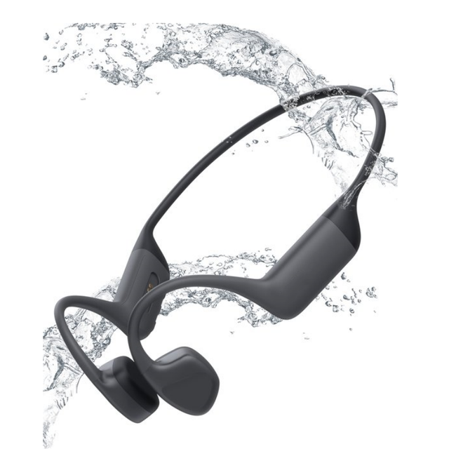 Top Selling Ipx8 Waterproof Wireless Sport Swim Bone Conduction Headphones With Mic Microphone Mp3 Player for Swimming
