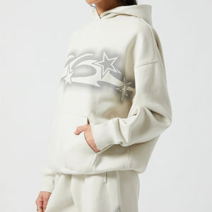 ชุดวอร์มผู้หญิงแบบมีซิป เสื้อฮู้ด กางเกงจ็อกเกอร์ แฟชั่นชุดออกกำลังกาย เนื้อผ้านุ่มสบาย - Product Image 1