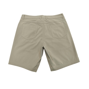 Évacuation de l'humidité 80% SORONA 20% SPANDEX vente en gros Golf hommes joggeurs entraînement couleur unie Cargo Shorts Golf court Performance pantalon - Product Image 3