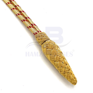 Nudo de espada elegante hecho a mano, diseño clásico para uso ceremonial, traje decorativo, artículo de coleccionista, equipo de defensa personal - Product Image 4
