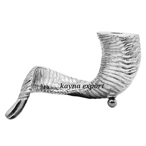 Support de bougie en métal plaqué nickel écologique de style bois de cerf artisanal moderne Décoration de la maison Décoration - Product Image 5