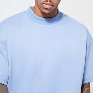 Wholesale Boxy <b>Fit</b> <b>Cropped</b> <b>T</b>-<b>shirt</b> Acid Washed Vintage 250 Gsm Cotton <b>T</b> <b>Shirts</b> Oversized Heavy Weight <b>T</b>-<b>shirt</b> For Men - Product Image 5
