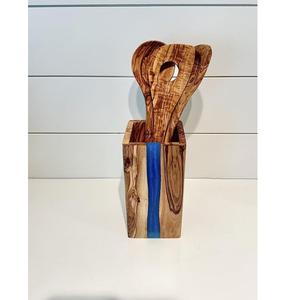 Cuillère en résine de bois de luxe pour dîner, servir et offrir en cadeau - Product Image 3