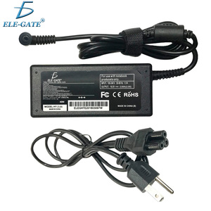 For HP 19.5V 3.33A 65W Laptop Charger with <b>UK</b> <b>Plug</b> Power Supply <b>Adapter</b> SCP QC3.0 Function for Desktop Phone Earphone Black Tip - Product Image 1