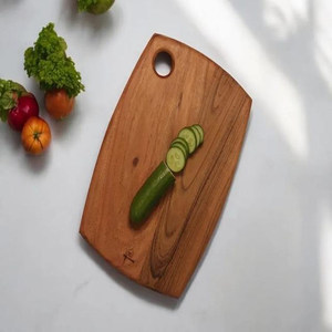 Tabla de Cortar de Madera de Acacia Natural Hecha a Mano de 36x25x1.5cm, Tabla de Cortar de Madera para Verduras de saniya handicraft - Product Image 2