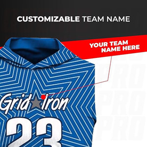 Uniforme de Fútbol Americano Personalizado 7vs7 con Marca OEM, Ropa Deportiva Totalmente Sublimada, Uniforme de Fútbol Americano de Bandera, Equipos de Entrenamiento - Product Image 3