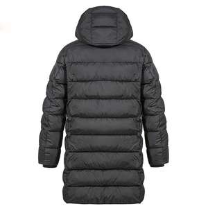 Venta al por mayor OEM logotipo personalizado impreso liso burbuja abrigo hombres abajo acolchado invierno Puffer chaqueta nueva moda brillante Puffer chaquetas - Product Image 2