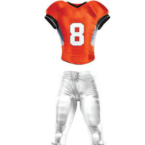 El uniforme de fútbol americano de diseño personalizado más popular, elegante, cómodo con mangas cortas, envío rápido, disponibilidad al por mayor - Product Image 4