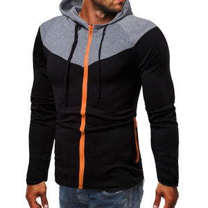Sweat-shirt à capuche surdimensionné décontracté pour hommes Hiver Streetwear Haut confortable avec poche zippée pour l'automne - Product Image 4