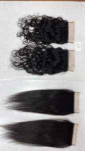 Fermeture en dentelle HD transparente de 12 pouces, 5x5, 6x6, cheveux humains, 6x6, 7x7, bouclés, ondulés, lisses, cheveux humains indiens, frontals - Product Image 4