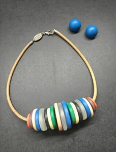 Meilleur design arrivant sur le marché en cuir de haute qualité avec collier pendentif en métal pour colliers bijoux accessoires ensembles de bijoux - Product Image 3