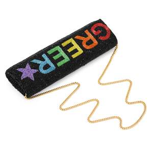 Pochettes pour femmes entièrement perlées personnalisées avec les initiales du monogramme - Product Image 3