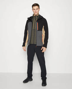 Chaqueta de Alta Calidad para Hombre, 100% Poliéster, Tejido Softshell Otoñal, Aislante, Transpirable, para Esquí y Senderismo, con Cuello Alto, Estilo Urbano - Product Image 5