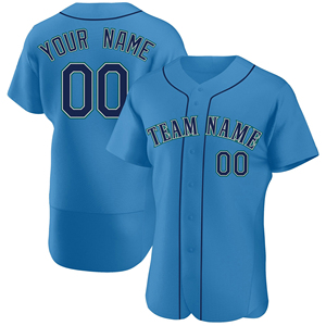 Maillot de baseball à manches courtes pour hommes, design respirant, pour adultes, sport de plein air, sublimation, OEM personnalisé, 100% polyester - Product Image 3