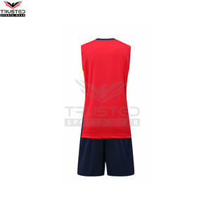 Nueva llegada de los hombres de voleibol Jersey Set 100% poliéster uniforme de dos piezas con estilo deportivo impreso Technics voleibol uniforme - Product Image 2