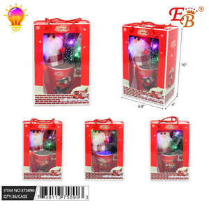 6.8 \ "X10 \" X4 \ "Set di tazze in ceramica di Natale con luce 36 pz/c Set di tazze in ceramica di Natale - Product Image 1