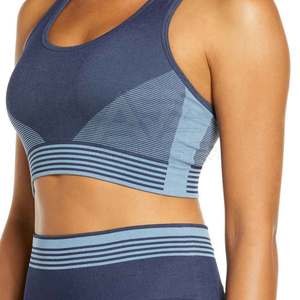 Meilleure qualité vêtements de sport pour femmes ensemble de yoga motif solide nouveau design pakistanais fait vêtements de fitness dans un matériau supérieur - Product Image 5