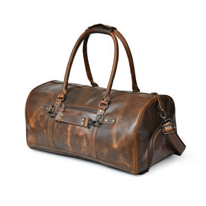 Nouveau Style étanche Unique couleur cuir sac polochon Sports de plein air sac polochon sac à dos voyage formation mode sacs - Product Image 6