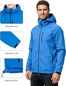 Fabricant OEM de vêtements personnalisés, coupe-vent à capuche résistant à l'eau pour hommes - Product Image 2