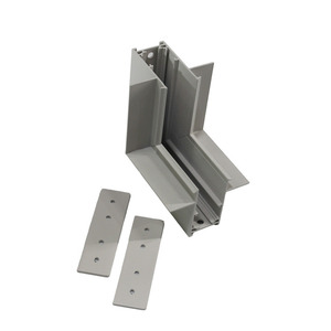 Connecteur de rail magnétique encastré à angle vertical en aluminium blanc pour système d'éclairage sur rail magnétique LED - Vente en gros - Product Image 1