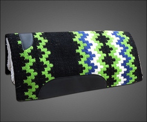 Couverture de selle de cheval personnalisable multi-design OEM tapis de selle de cheval polaire fait à la main fabricant indien pour l'équitation - Product Image 3