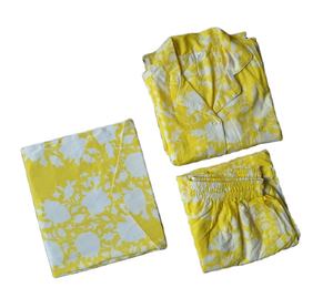 Pijamas de algodón puro PJ Set Pijamas Set Ropa de noche Traje de noche de algodón suave Dama DE HONOR PJ's Lounge Wear Correa de espagueti - Product Image 1