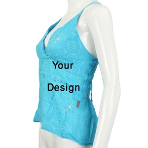 Débardeur Femmes Logo Personnalisé Fitness Vente en Gros pas cher prix Top Tendance Casual Fitness Crop Débardeurs Femmes Du Bangladesh - Product Image 5