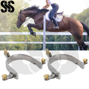 Wholesale Rate Customized High Quality Stainless Steel/Carbon Steel/<b>Brass</b> <b>Horse</b> Spurs Durable Corrosion-Resistant Dressage Show - Product Image 4