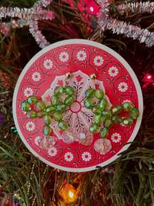 Boho Turquoise <b>Bead</b> Earrings with Cascading <b>Fringe</b> Unique Andy Jewelry Design Gift for Beading Supplies - Product Image 4