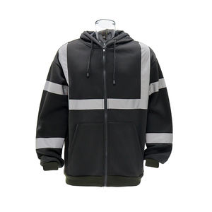 Ropa DE SEGURIDAD Chaquetas de seguridad de alta visibilidad Jersey con capucha Ropa DE TRABAJO reflectante Sudaderas con capucha y sudaderas para hombres - Product Image 1